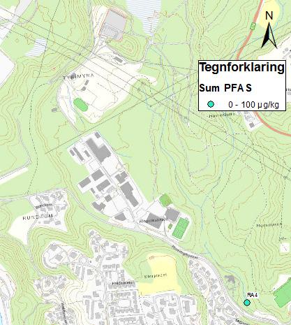 Kildesporing av PFAS til Tyrifjorden M-863 Tyrimyra Tyrimyra avfallsplass er et avsluttet kommunalt deponi. Deponiet var i drift i perioden 957-985. Området er ca. 00 dekar stort.