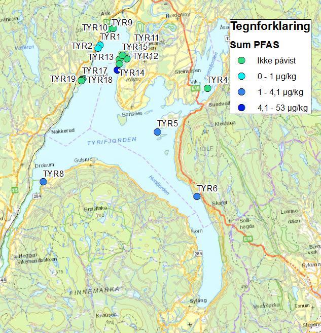 Kildesporing av PFAS til Tyrifjorden M-863 4.