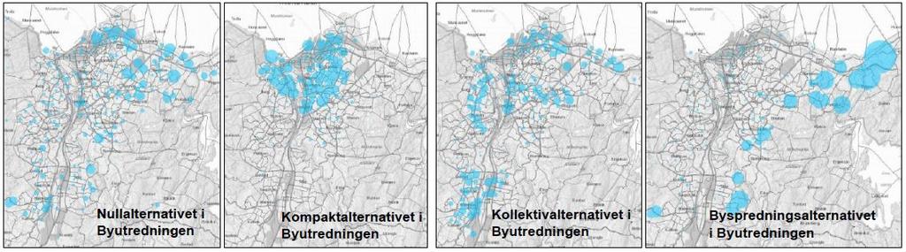 Nullvekstmål og byutredning Prognosene tilsier 62 000 nye innbyggere i Trondheim fram mot 2050.