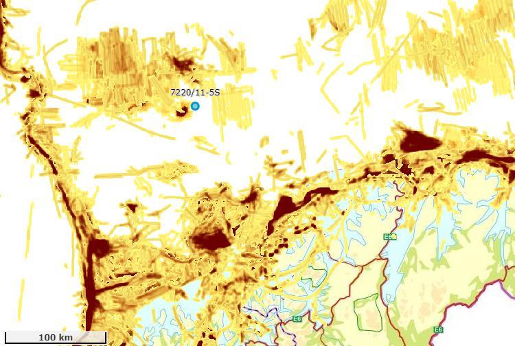 Overskuddssement sluppet ut fra topphullet vil danne en herdet klump rundt brønnen og ikke spres mer enn ca. 10 m fra brønnlokasjonen.