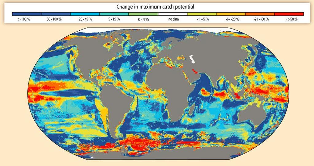 Globale klimaendringer gir omfordeling av artene i