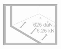 74 Oppbevaring og transport Det kan også være festeringer på bilens gulv og/eller i sideveggen. Antall og plassering av festeringene kan variere fra bil til bil.