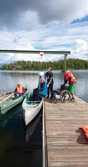 Målet med denne turen var å inspirere personer med funksjonshemninger til å komme seg mer ut i naturen.