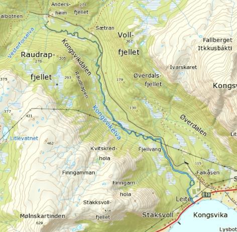 Måloppnåelse (%) Måloppnåelse (%) Antall kg holaks Ferskvannsbiologen Rapport 217-9 4 3 2 1 34 224 162 178 112 21 211 212 213 214 215 216 5 4 3 2 1 458 34 5 33 1 2 3 4 5 Det ble innrapportert fangst