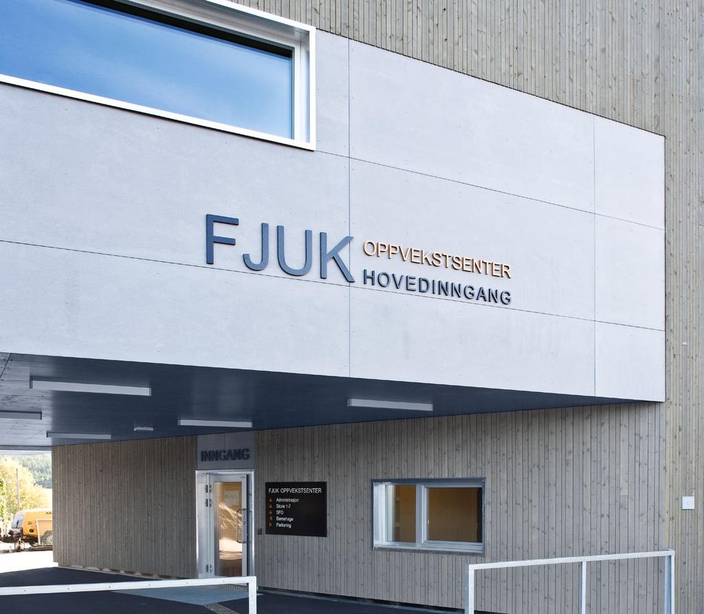 Fjuk Oppvekstsenter Vedlikeholdsfri