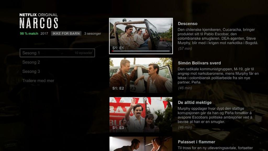 Netflix * YouTube * Abonnementstjenesten Netflix er tilgjengelig direkte på din T-We Box.