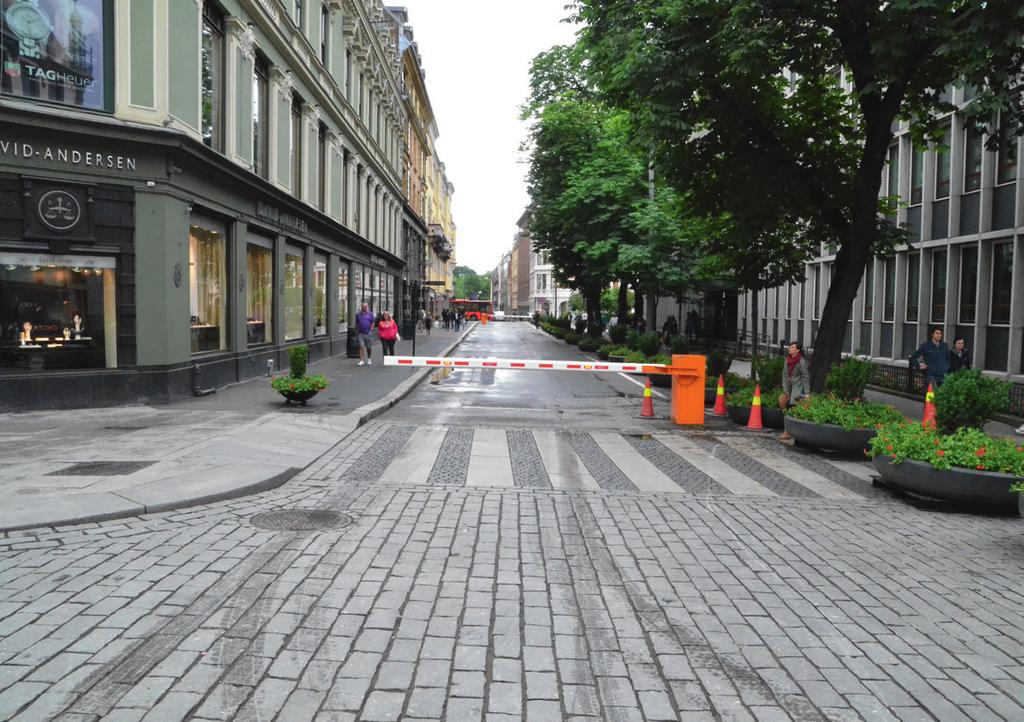 Sikring av Stortinget Sikkerhet er viktigere enn noen gang. Etter en lang debatt i politiske organ og i media ble Akersgata fra 1.