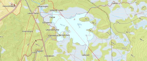 Gåstjern Beliggenhet: Vardalsåsen. Mellom fv 247 og rv 33 på grensa mellom Gjøvik og Søndre Land kommuner. Naturtype: Oppdemt myrtjern i øvre del av barskogsbeltet.