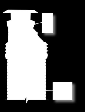 PP bunn for 400 mm sandfang... 335 84 31 B3/B4. 630 mm Pragma stigerør D10 E15.