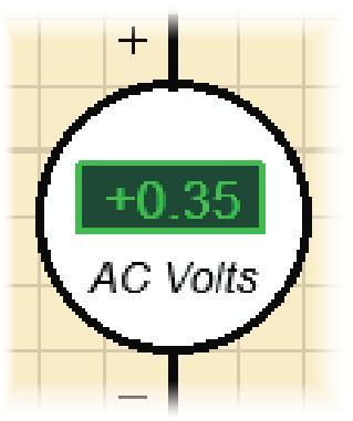 i Merk at Amplitude på Signal Generator i ProSPICE er topp til bunn Range Range skal stå til 1 (V t b ).