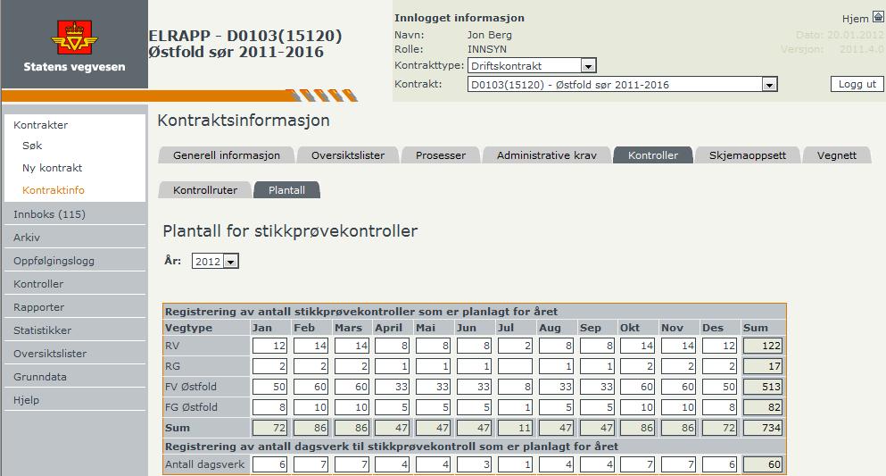 Avvik fra det som opprinnelig ble planlagt kan skyldes: at tilgjengelige ressurser til kontrollarbeid endrer seg at værforholdene tilsier at kontroller gjennomføres på andre tidspunkt enn opprinnelig