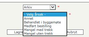 Hvis entreprenøren ikke har oppdaget og rapportert avviket selv, må også dette drøftes med entreprenøren.