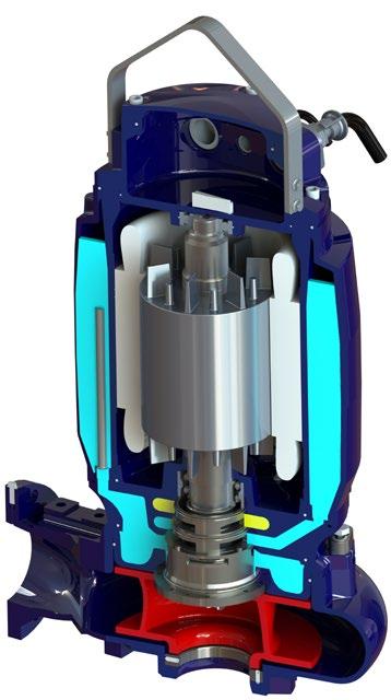 Waste water Submersible Pumps sewage pump s Design funksjoner Alle PXFLOW pumpene er designet og bygget robuste med de høyeste industrielle spesifikasjonene.