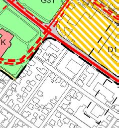 Område Vurdering Kartutsnitt tidligere plan Kartutsnitt ny plan Haugesundsgata sør Kvartalene på sørsiden av Haugesundsgata fra krysset mot bybrua til trafoen vest for Avaldsnesgata har blandet