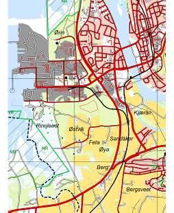 Miljø og naturressurser ssikkerhet Området er deler av et massivt skjermingsbelte mellom landbruksareal på Fætten og Ørin industriområde.