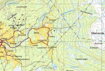 ssikkerhet Området ligger vestvendt i en grissent skogbevokst dalside, og er relativt godt eksponert fra tilliggende landskapsrom. Rett utenfor vestlig begrensning er det registrert tiurleik.