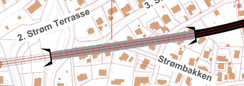 Løsmassetunnel behov for riggarealer Løsmassetunnelen blir ca.