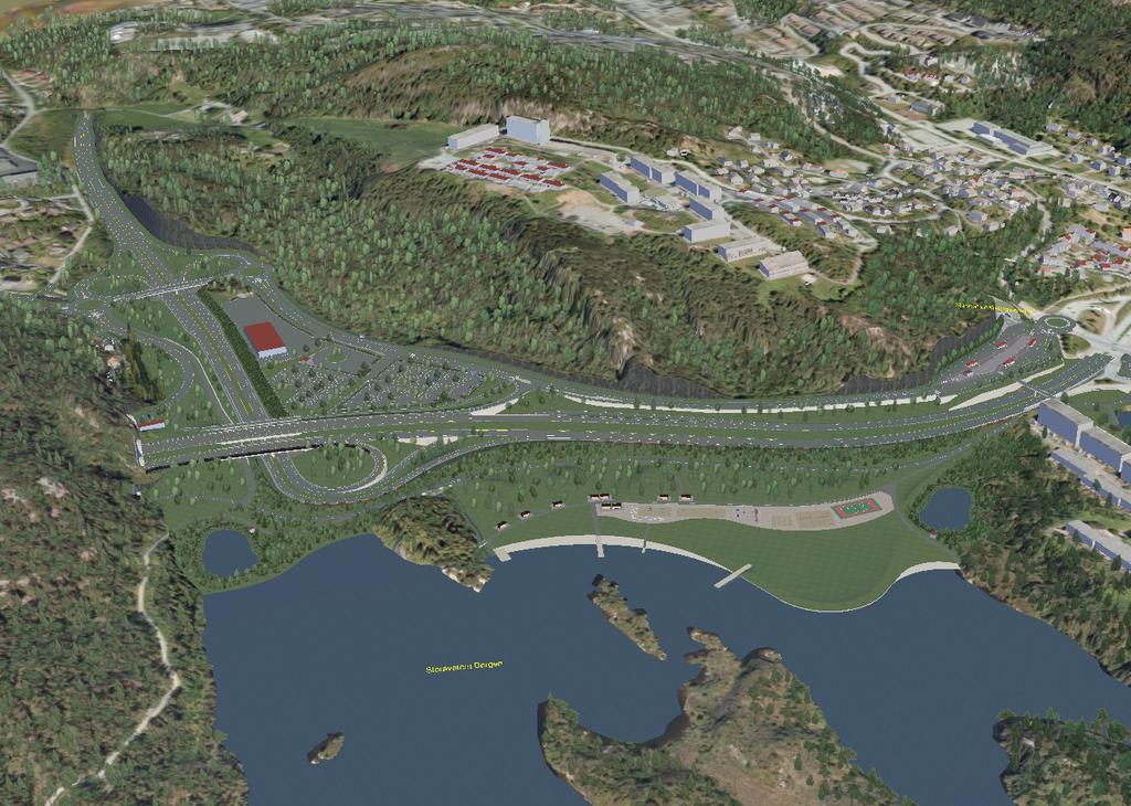 OMRÅDEREGULERINGSPLAN Illusrasjoskar-Ladskapsplar Laksvåg, gr 123, br 271 m.fl. Rv Sorava Ny kollkivrmial og grøsrukur. AralplaID 1201-6000 Saksr.