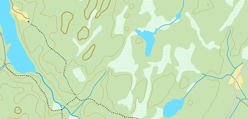 Abbortjern 202 170 6540 Skjeggerødkasa 132 Haugberg- 166 Store 39 Gjeddetjern Lysekasa Lille Nøste Lysea fjellet 207