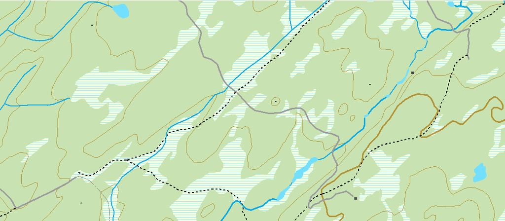 område Alternativ grense 169 Kjerneområder Tidligere registreringer Omr.