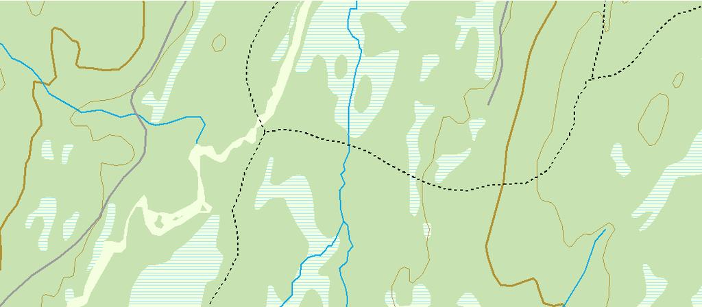 område Alternativ grense Kjerneområder Tidligere registreringer Omr.