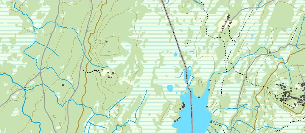 registreringer i forbindelse med vern av skog under ordningen "frivillig vern" 2009 Verneverdig område Alternativ grense Kjerneområder 644 Tidligere registreringer