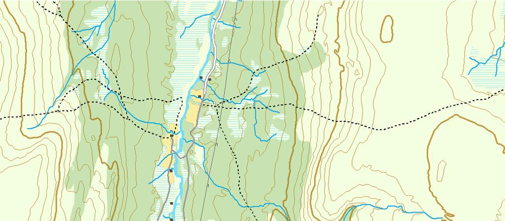 ordningen "frivillig vern" 2009 fjellet 6824000mN Verneverdig område Alternativ grense Kjerneområder gnollen Tidligere