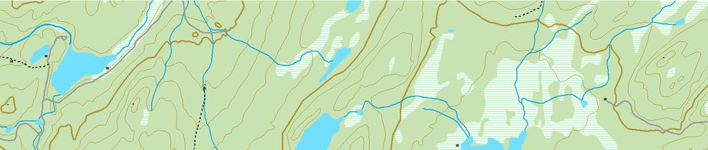 under ordningen "frivillig vern" 2009 781 Verneverdig område Tidligere registreringer Målestokk 1:27 000 Kartgrunnlag