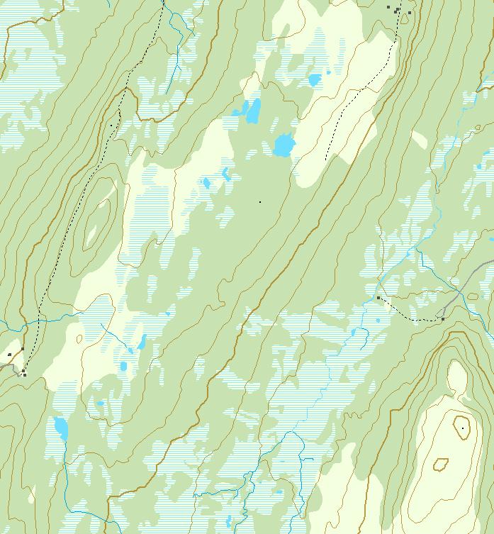 Grønberget (Trysil, Hedmark). Lugranbek Areal 12.