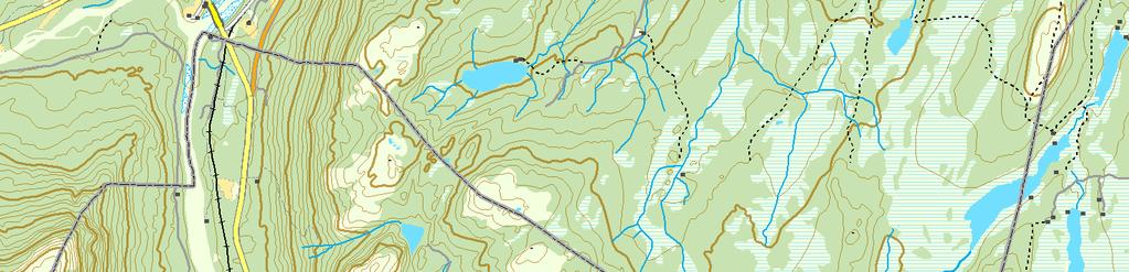 Granholmen R0 Svarttjønna Okstjønnåsen 373 890 657 8 Svarttjønnkampen 865 9 820 734 5 6 890 nordre 892 Kjølsjøberget 818 Okstjønna 832 Kongsvoll Hanestadvola 7 Mjovassbekken Granåsen 863 nørdre