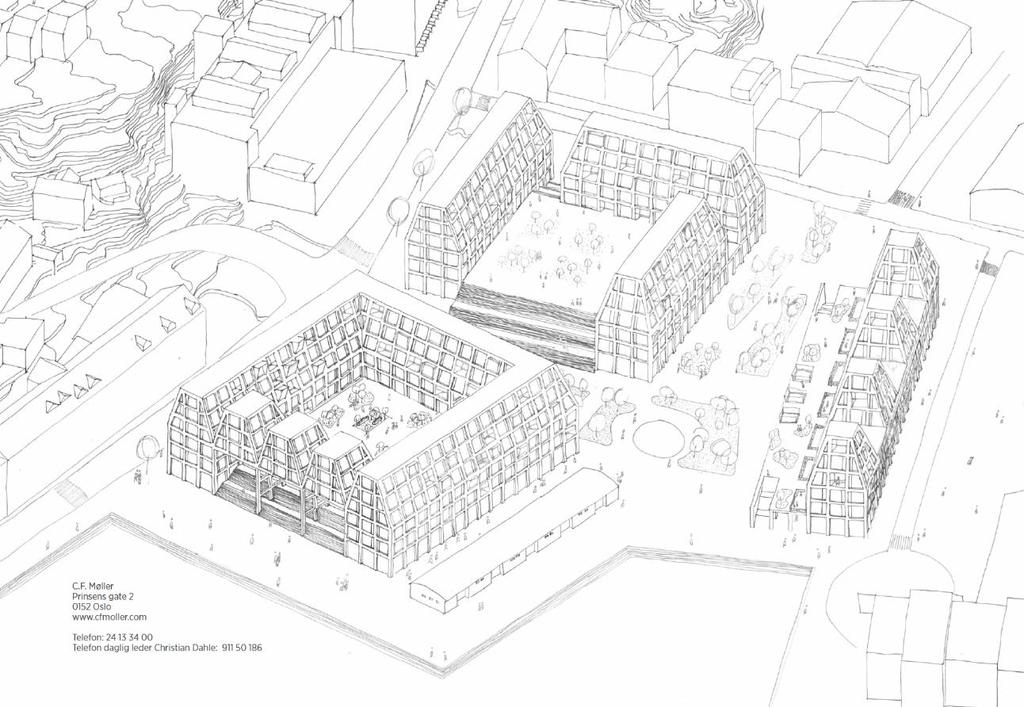 Evaluering Forslaget vurderes å ha sin styrke i at det viser hvordan arkitektoniske konsepter kan skape en sterk karakter og en sterk signatur mot sentrum og sundet.