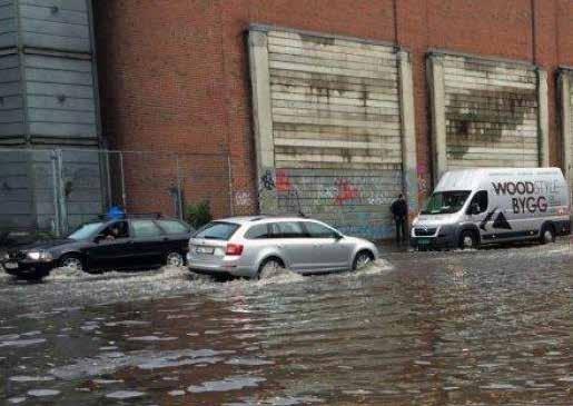 7 jord kan verne mot flom Mer regn og kraftigere regn byger fører til flom i byer og tettsteder.