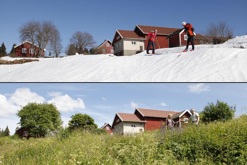 Hvordan øke kunnskapen om landskapet skiløypene går gjennom? Mars og juli 2015.