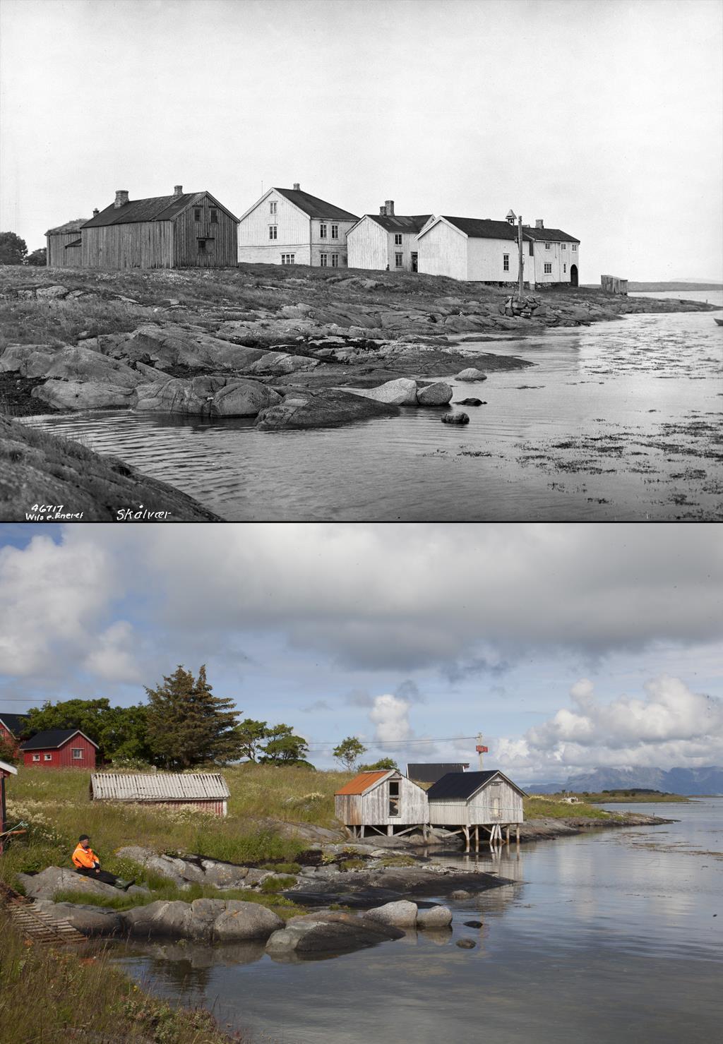 Landskapsfotografier; kun øyeblikksbilder i en evig endringssyklus 1938.