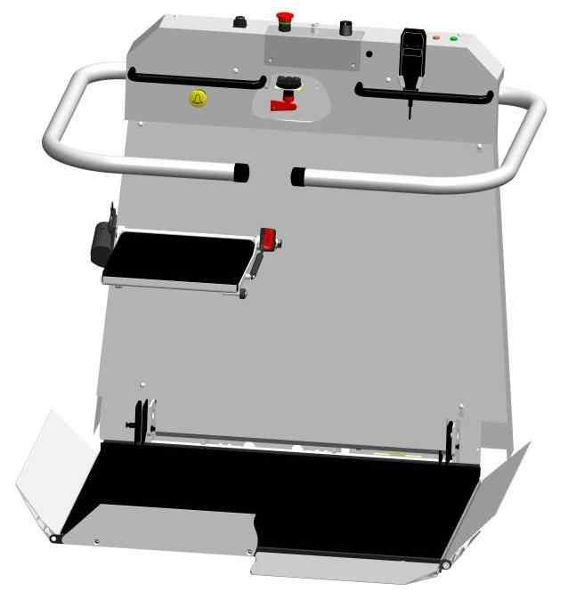 9 Deksel for motor/styring (frontpanel) 9.