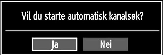 Først vil skjermen for valg av språk vises: For å velge ja- eller nei-alternativene markerer du elementet med eller -knappene og trykker deretter på OK.