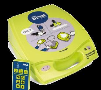 HJERTE- STARTER Zoll AED Plus Trainer 2 Zoll AED Plus Trainer 2 er en trådløs treningsmaskin som brukes ved trening i bruk av hjertestarter.