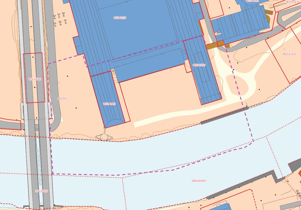 7 Planavgrensning Det ønskes varslet oppstart etter følgende avgrensning: Plangrensa tar utgangspunkt i gjeldende eiendomsgrenser/formålsgrenser/plangrenser for planen som skal oppheves, og tar med