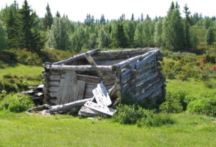 inne på "Stølsvidda" hadde ennå form av hus i 2000 (innfelt