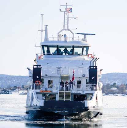 visste du at... Nesoddbåtene er Norges største fergesamband med ca 3,7 millioner passasjerer mellom Nesoddtangen og Aker brygge hvert år. I god fergetradisjon serveres svele også her. 49 utforming.
