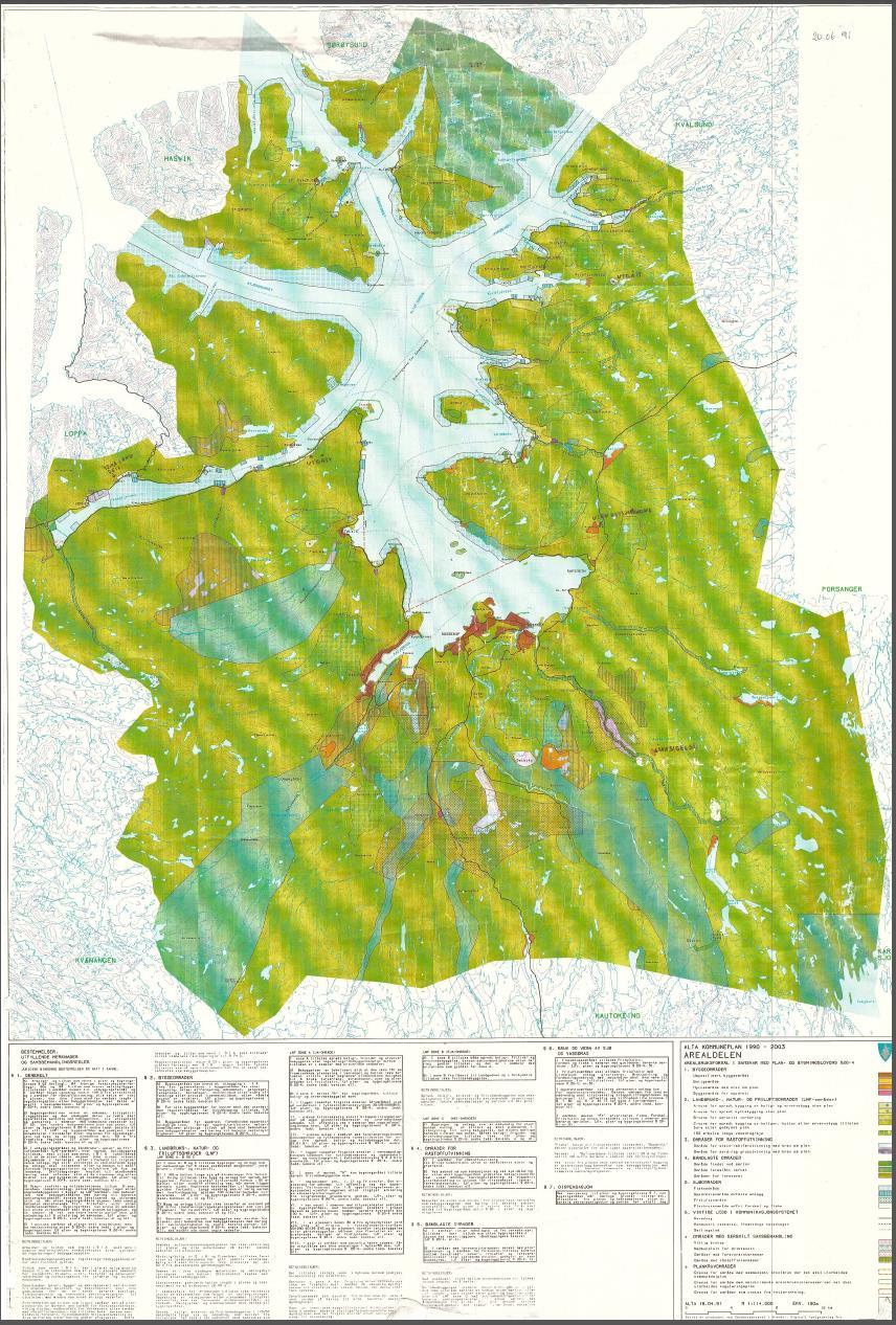 Kommuneplanens Arealdel 1991