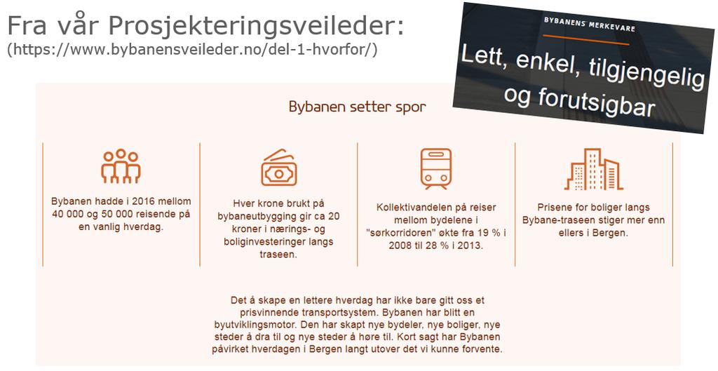 2. Innledning 2.1 LITT FAKTA OM BYBANEN Bybanen i Bergen er en utslippsfri transportløsning.