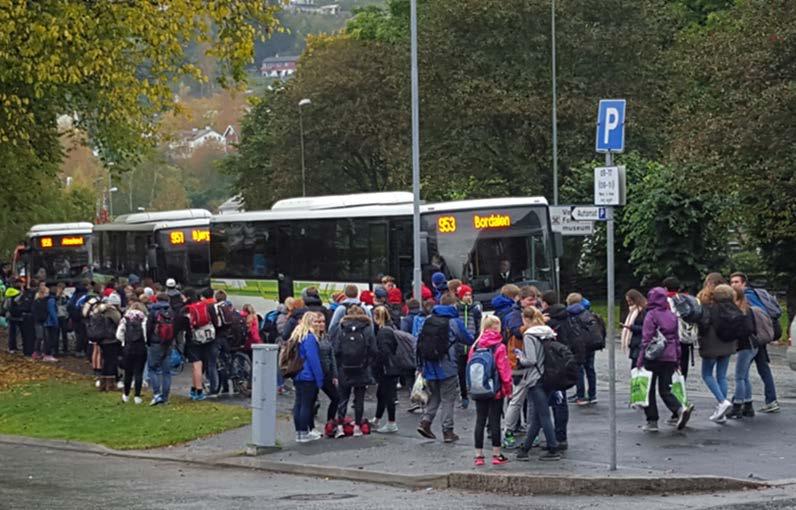 Handlingsprogram kollektiv 2018 2021 13 Etablere betre system og rutinar forarbeidet med skuleskyss Skuleskyss er ei lovpålagt oppgåve, og skuleskyssen er i stor grad dimensjonerande for