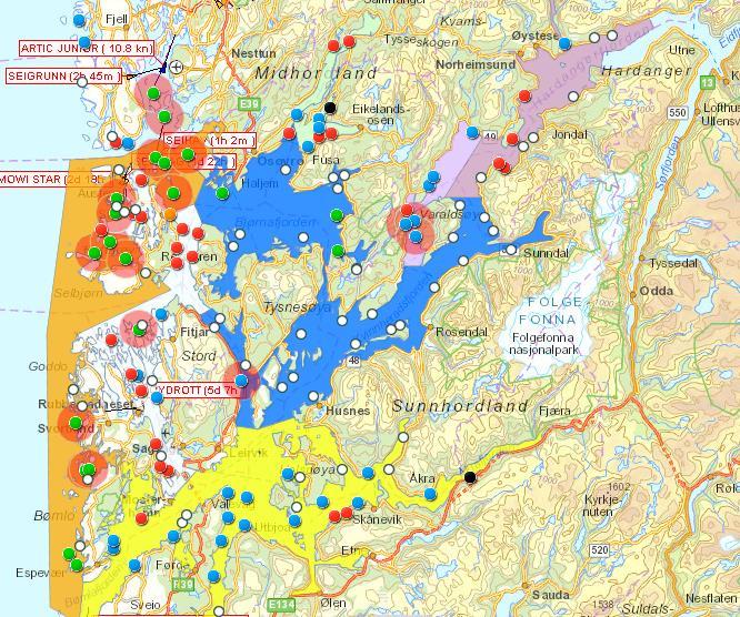 Brakklegging - virusjukdommer PD-status I Sunnhordland Konfidensielt.