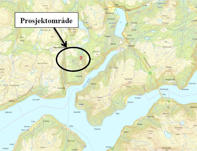 Side 5/11 Fylkesrådmannen, 27.10.2017 1. Innleiing Hardanger Energi AS søkjer om å få byggje og drifte Folkedal II kraftverk i Granvin herad.