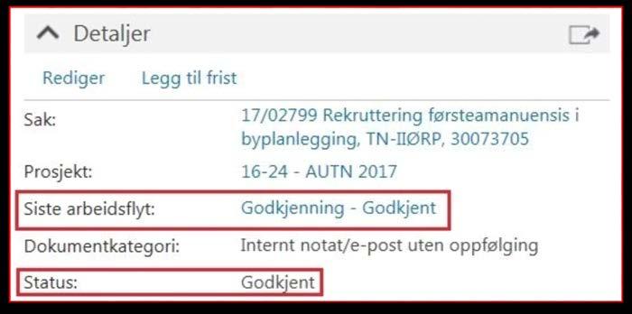 Sende et dokument til gjennomgang: 1. Klikk på knappen «Arbeidsflyt» og velg Gjennomgang: 2.