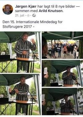 21. juli: Janne Andresen, Rolf Sverre Andresen, Michelle Muren, Elise Theodorsen og Arild Knutsen deltok på Den Internationale Mindedag for Stofbrugere, i København. Arild Knutsen holdt innlegg der.