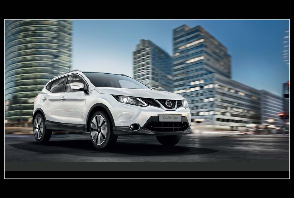 CROSSOVEREN NISSAN QASHQAI DEN MEST SPENNENDE QASHQAI NOENSINNE DEN STARTET EN REVOLUSJON og nå er den tilbake med et tøft og nytt design, avansert intuitiv teknologi, det siste