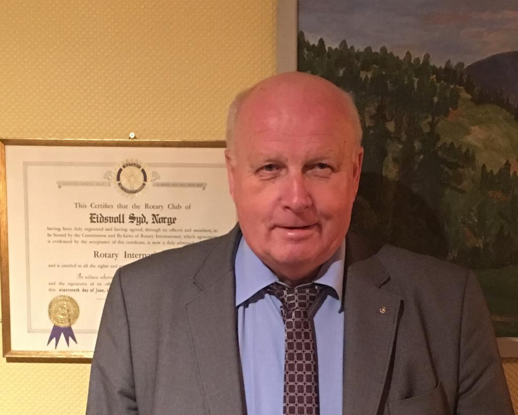 Presidentens hjørne Kjære Rotary venner. Da har vi satt i gang Rotary hjulet for enda en omgang, hjulet har gått rundt 45 ganger siden vår klubb ble stiftet i 1972.