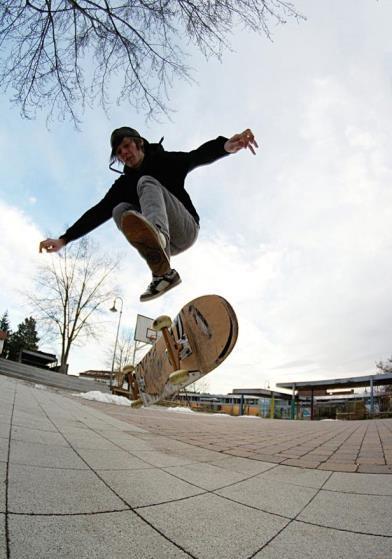 Kurset vil også inneholde litt teori og skatefilmer helt i starten for å gi inspirasjon og verktøy de